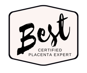 BEST certified placenta expert logo